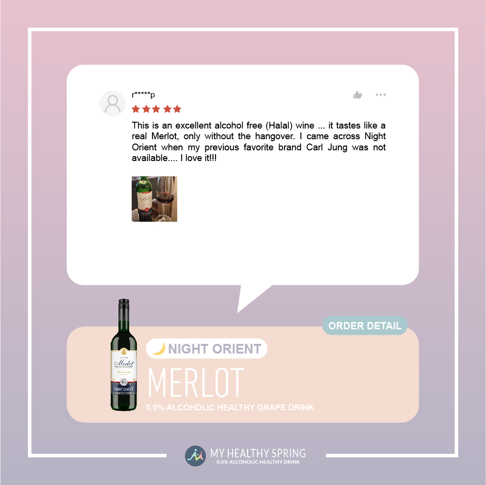 Night Orient Merlot Non-Alcoholic Drinks Review
