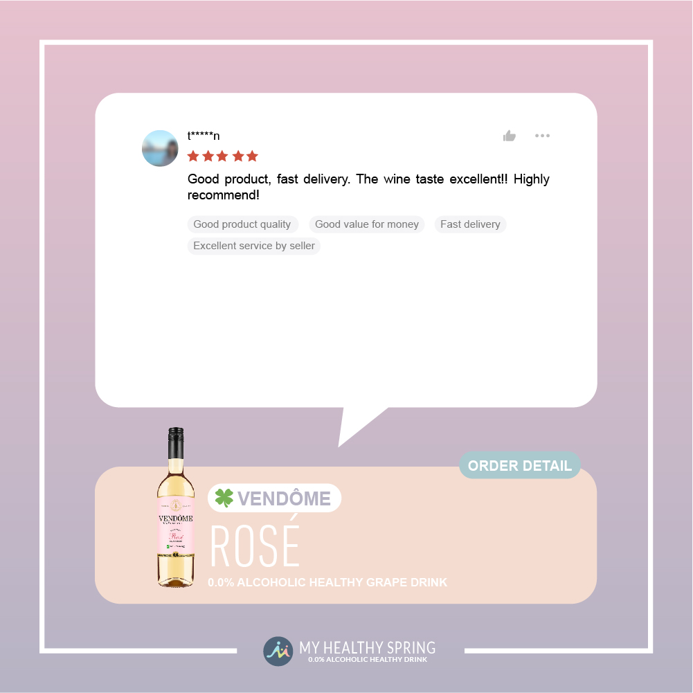 Vendome Rose Non-Alcoholic Drinks Review