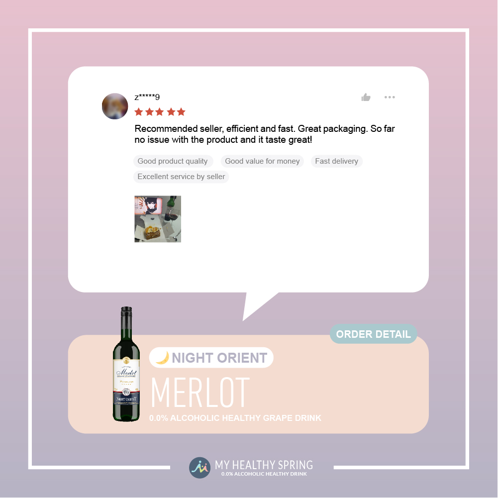 Night Orient Non-Alcoholic Drinks Merlot Review