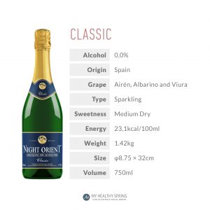 Night Orient Sparkling Classic Non-Alcoholic Drinks
