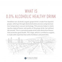 Whats is vendome organic 0.0% alcoholic healthy drink