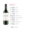 Vendome Organic Merlot non-alcoholic beverage imported from Germany