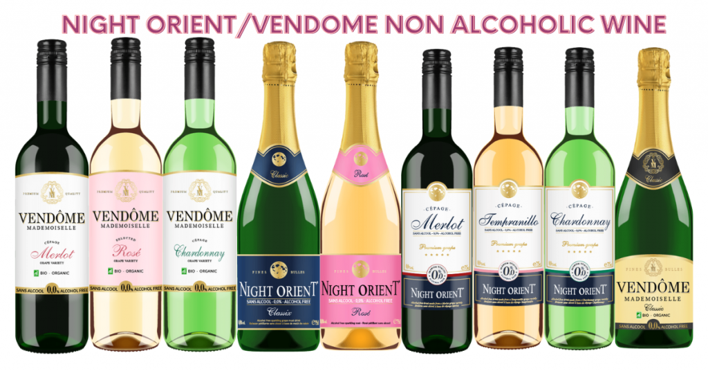 Night Orient/ Vendome- Non-Alcoholic Wine in Malaysia